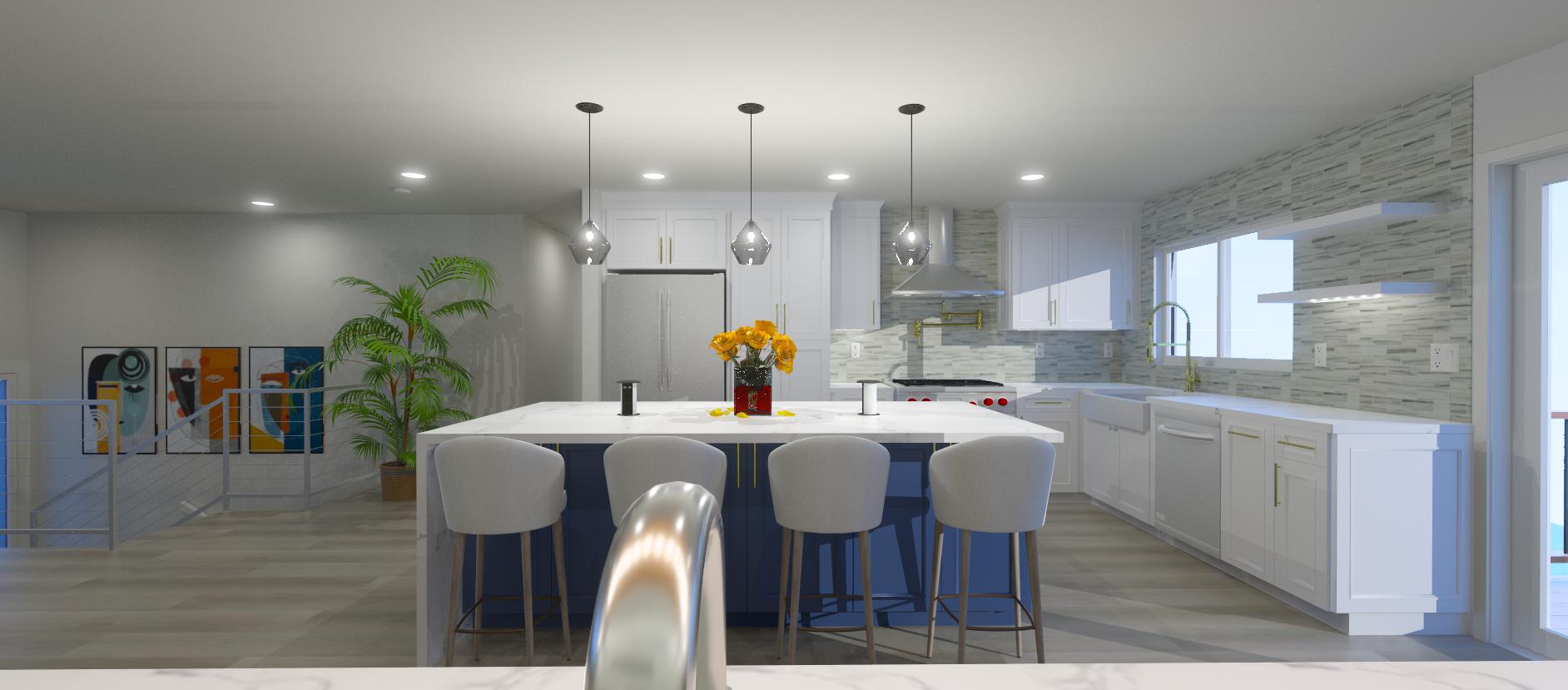 3d design for Kitchen & Bathrooms Design - San Bruno