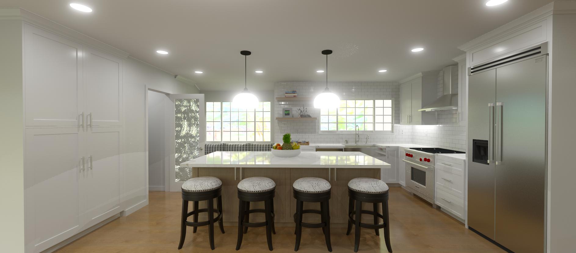 3d design for Kitchen Design - Walnut Creek
