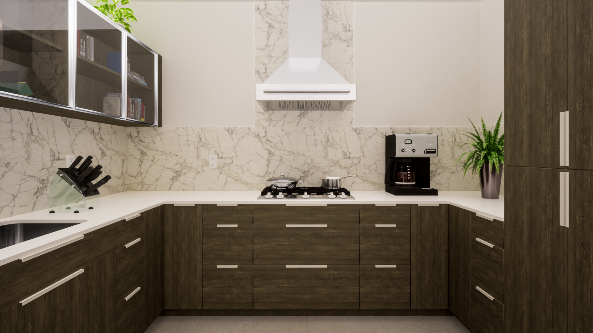 3d design for Kitchen Design - Walnut Creek