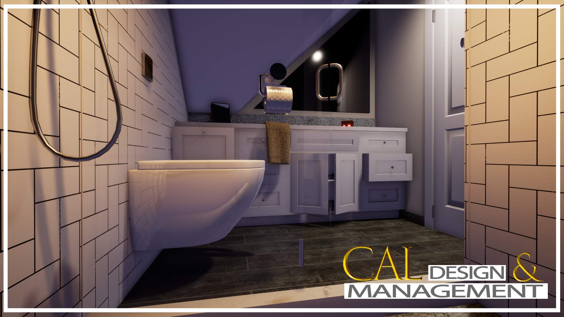 3d design for Kids Bathroom Design & Remodel - Mill Valley, CA