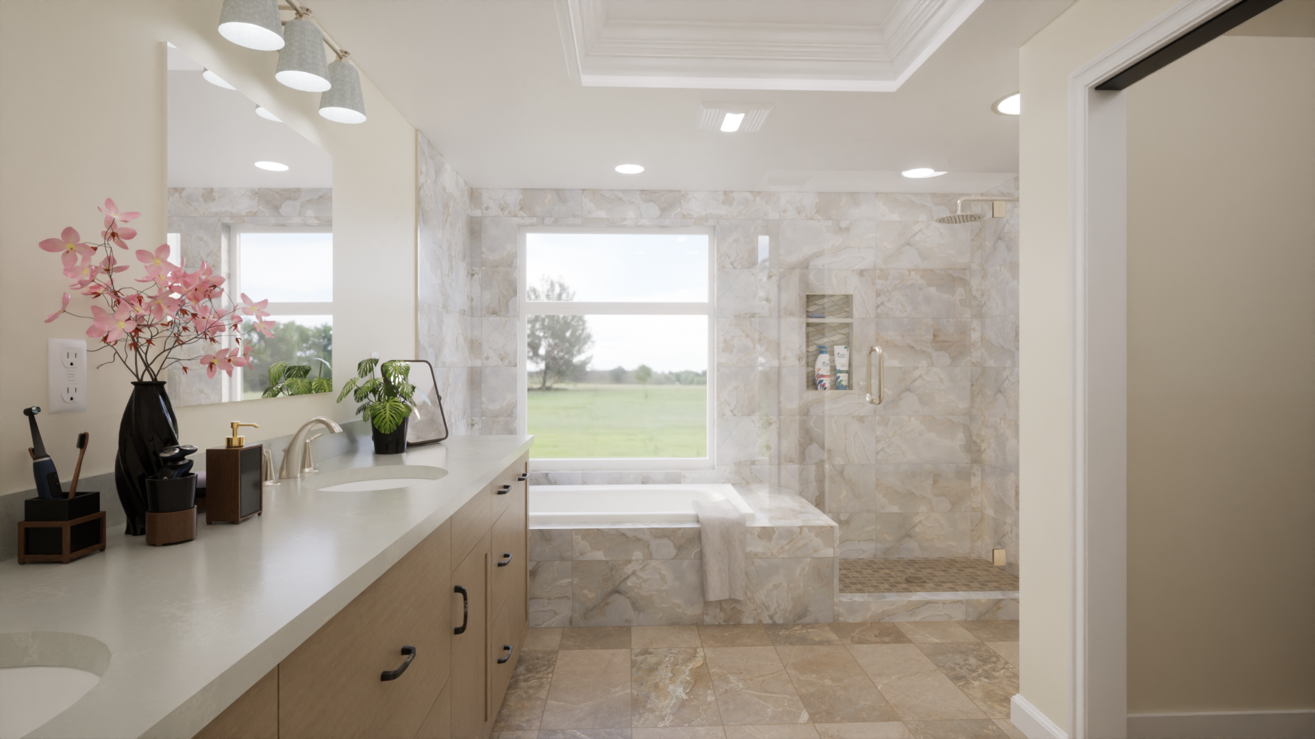 3d design for 3 Bathroom Designs - Walnut Creek